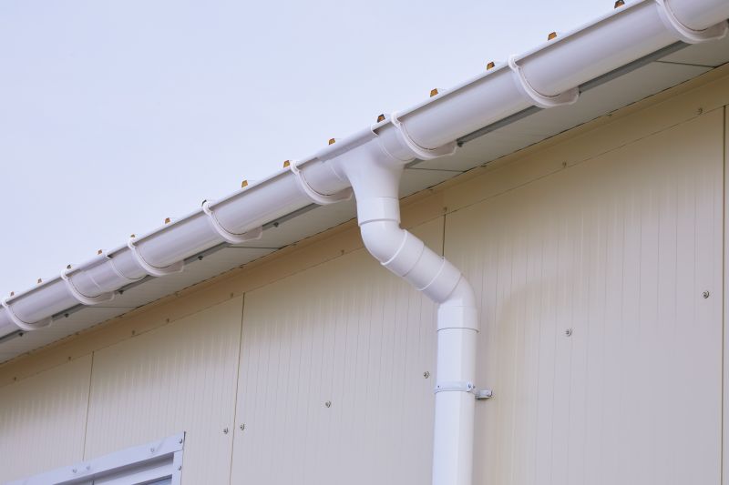Plastic Downspout Installation detail